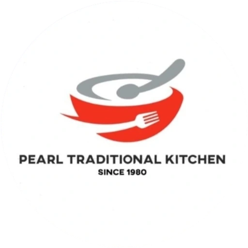 Pearl Traditional Kitchen logo: a red bowl with a spoon and fork, and the words Since 1980